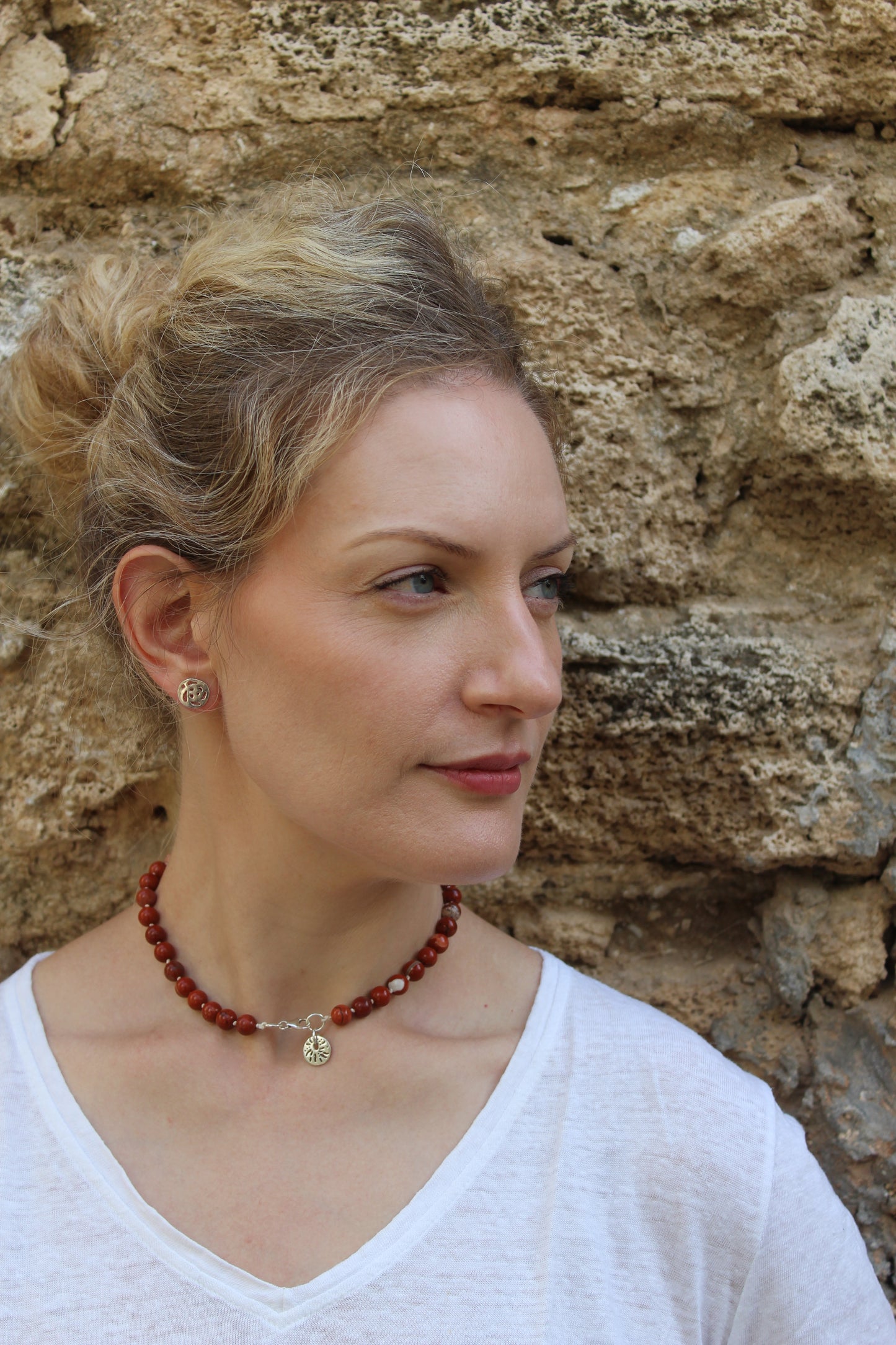 Red Jasper collar