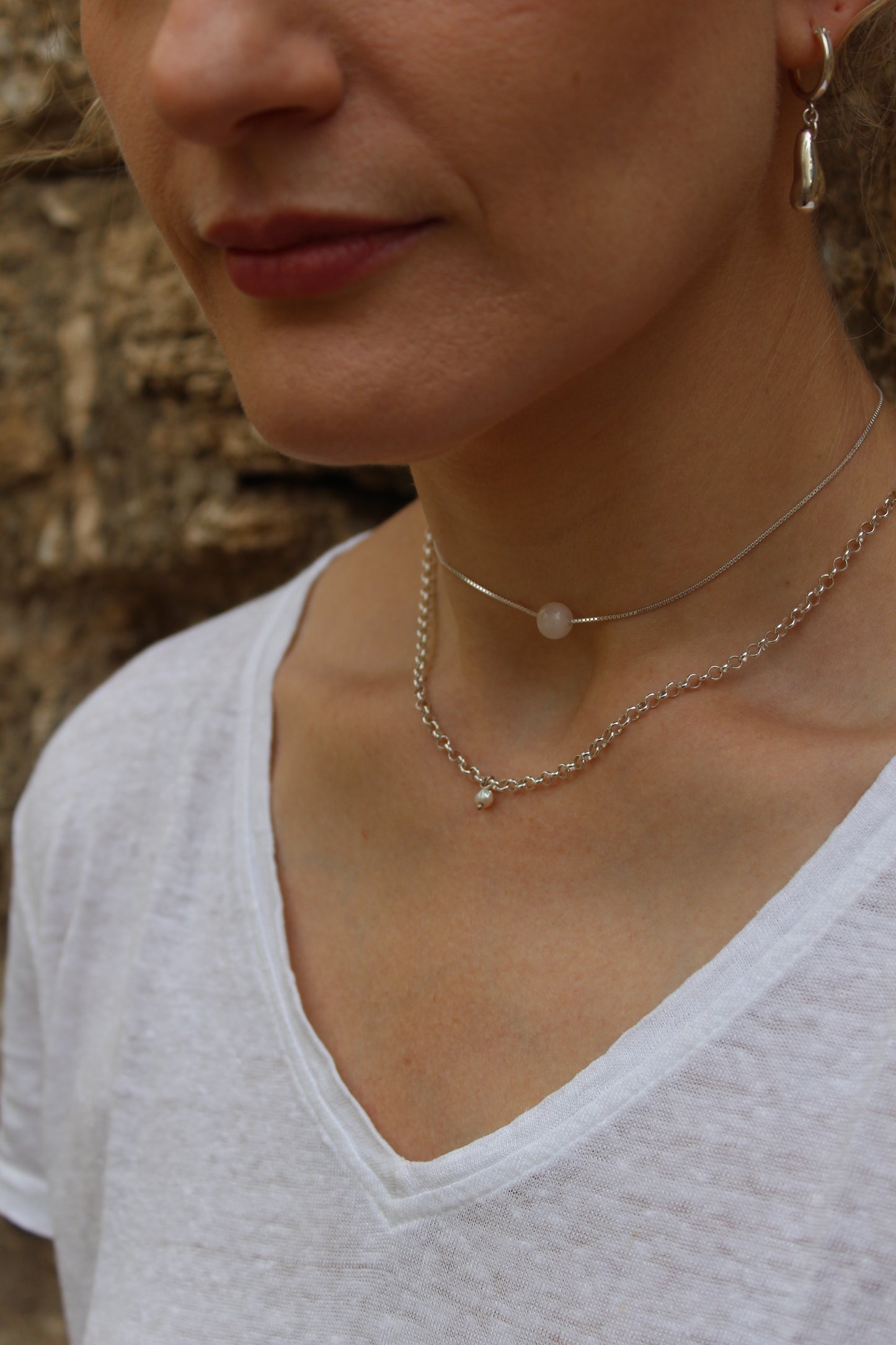 Rice Pearl necklace
