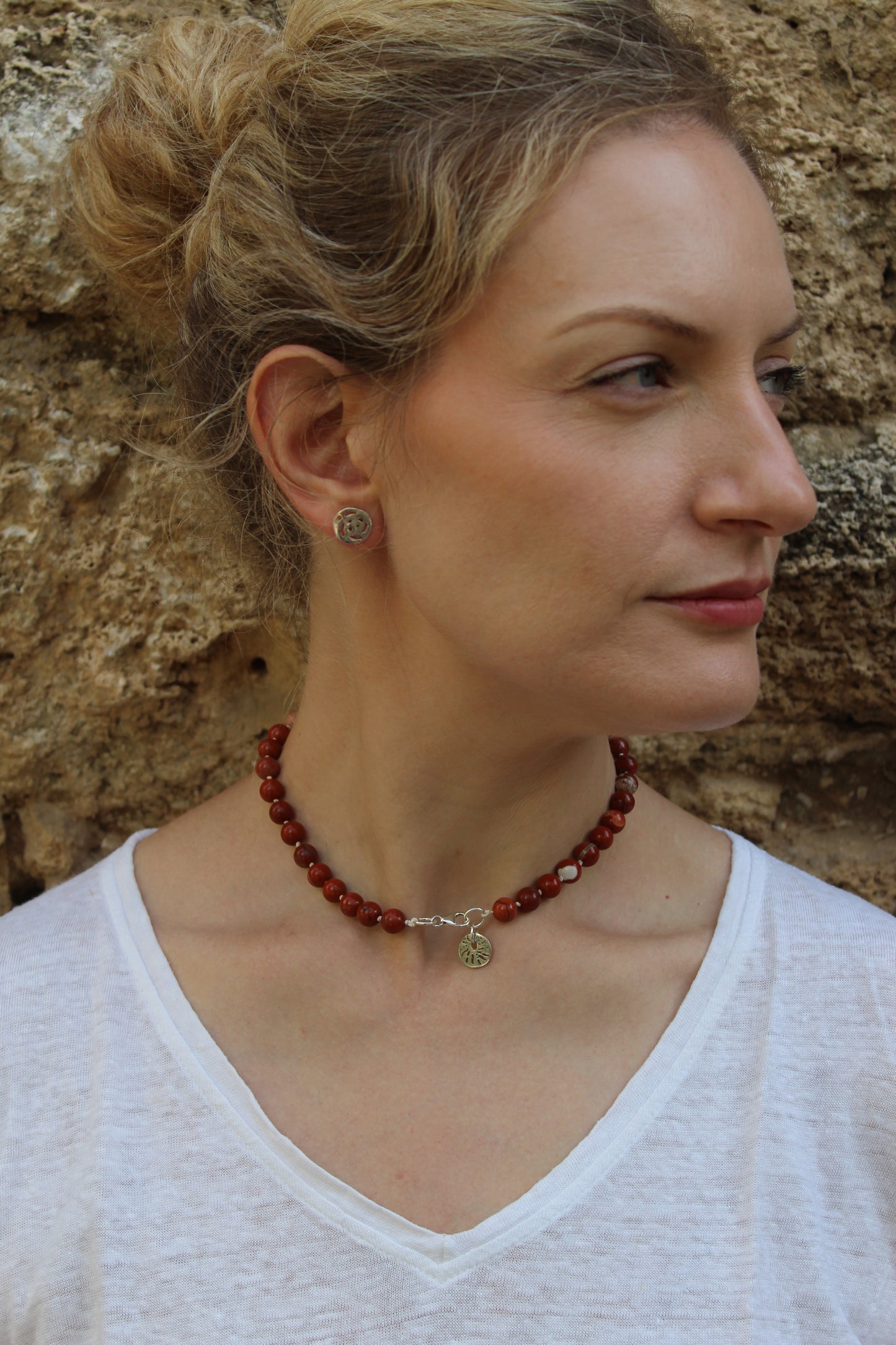 Red Jasper collar