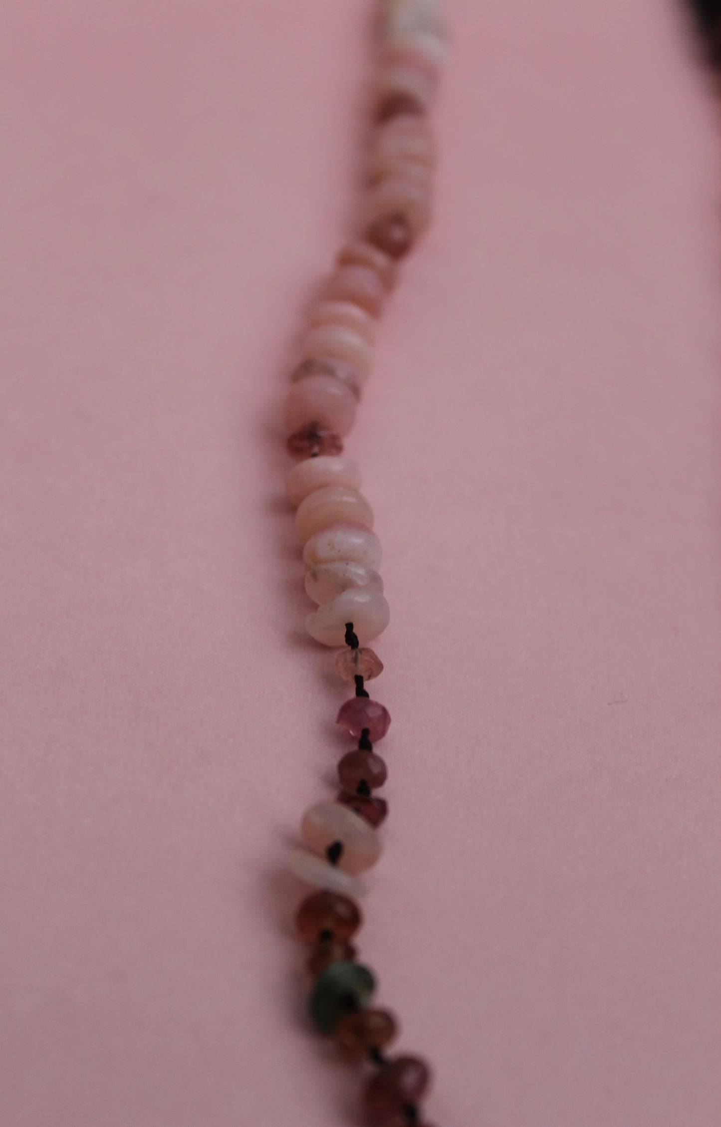 Various stones necklace