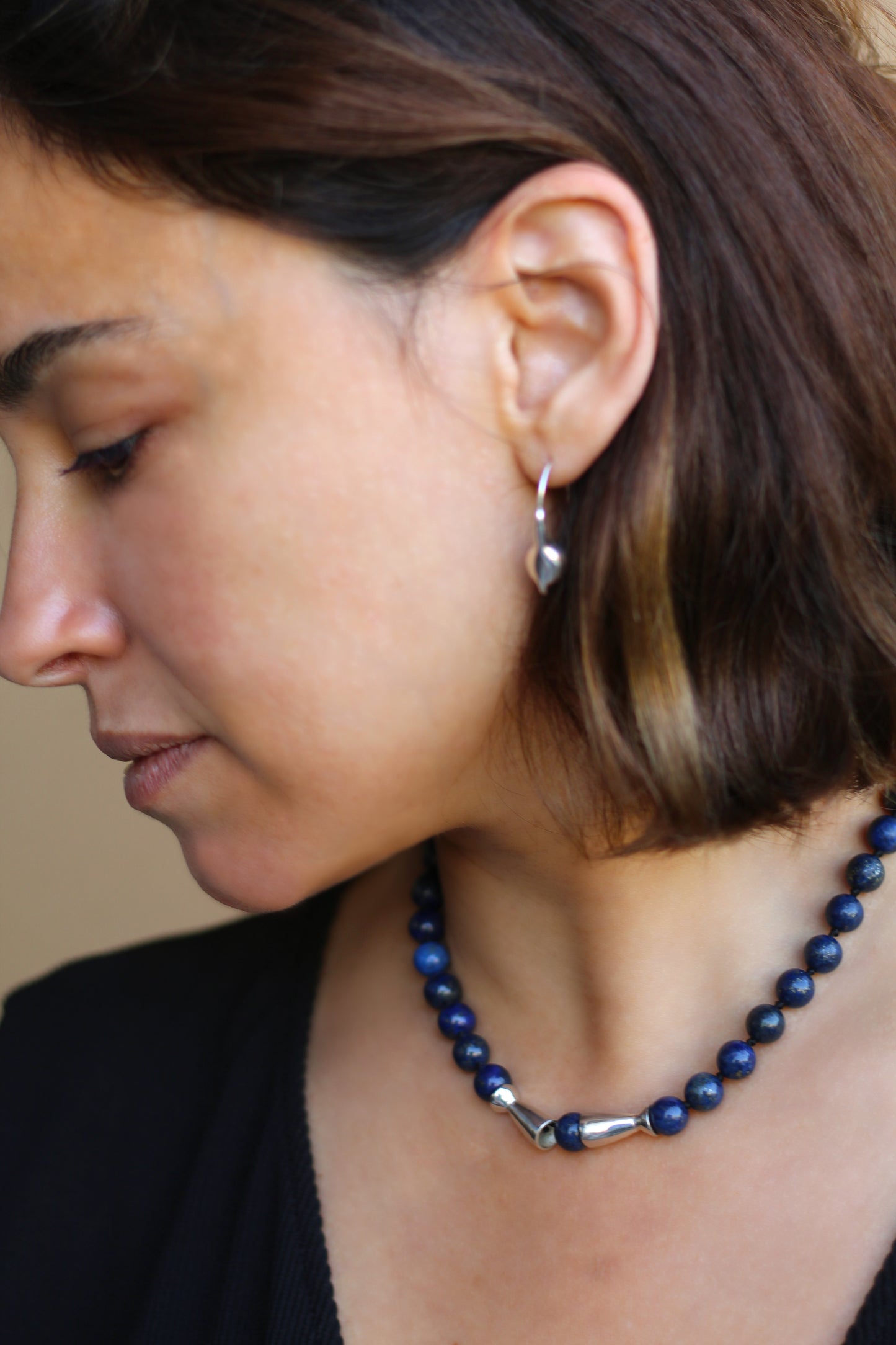 Silver Vase necklace