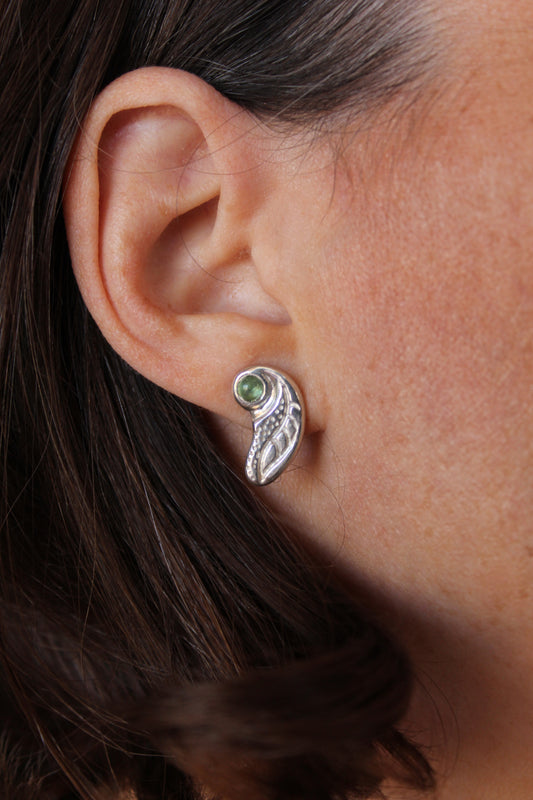 Silver Huitzi earring