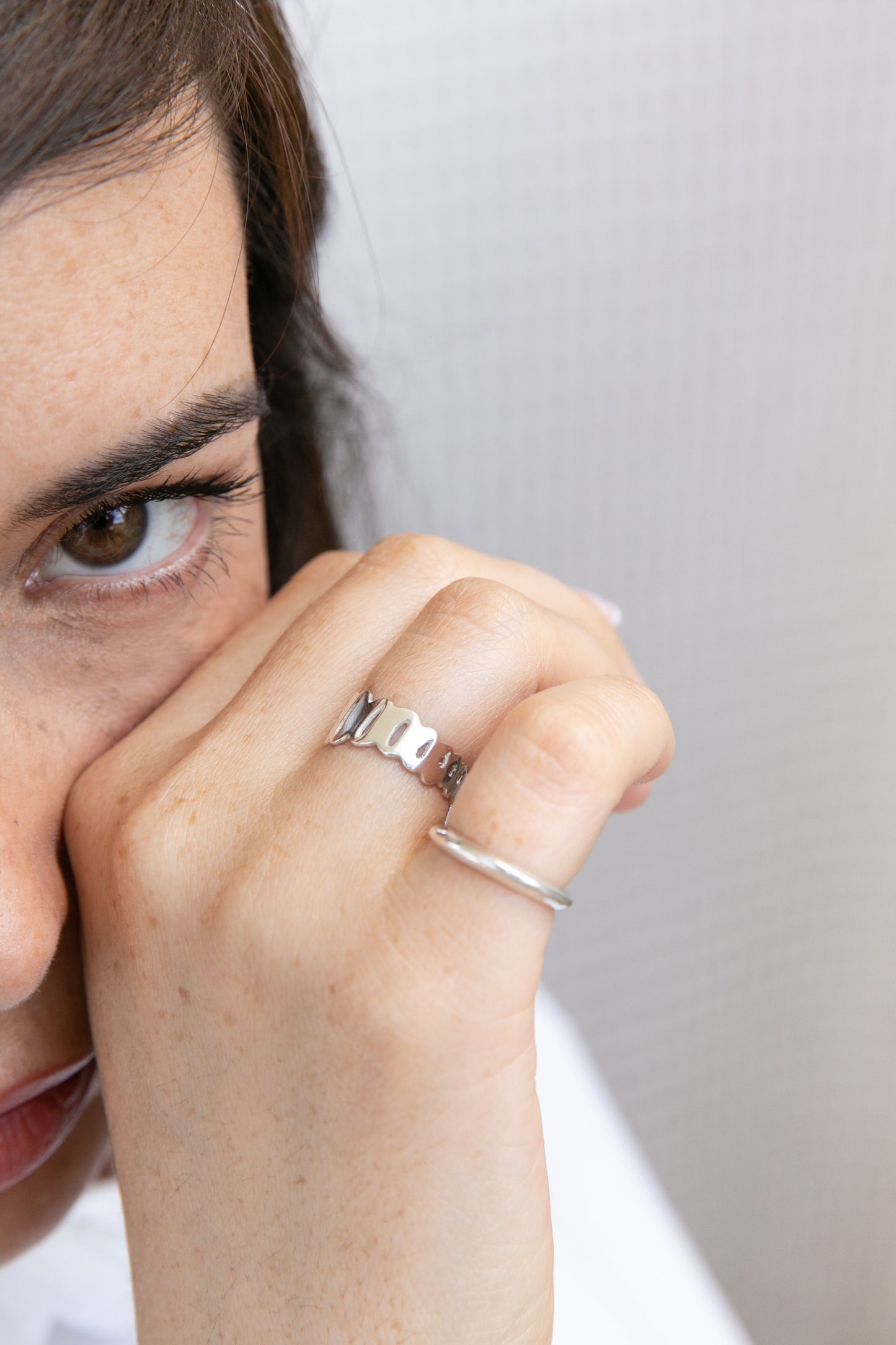 Silver Hydra ring